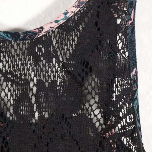 NWT Free People Count Me In Trapeze Black Combo - Picture 3 of 14